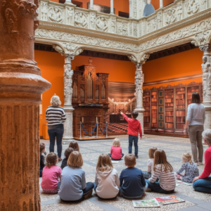 Descubre Zaragoza con niños (de 5 a 12 años) - Historias de dioses y diosas en el Patio de la infanta